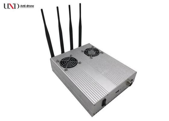 40m Jamming Range 10W Output Power 4 Bands Coverage Signal Jammer Cell Phone Blocker for Business and Office