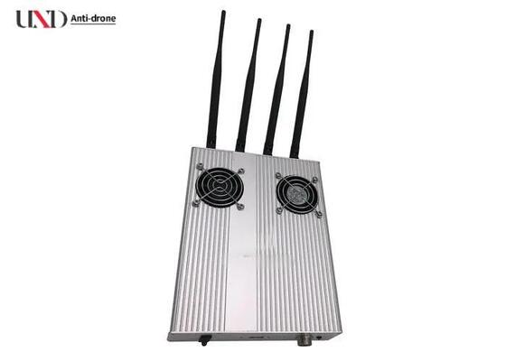 40m Jamming Range 10W Output Power 4 Bands Coverage Signal Jammer Cell Phone Blocker for Business and Office