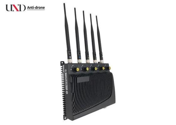 Adjustable RF Signal Five Band Blocker 12Watt High Power Cell Phone Signal Jammer