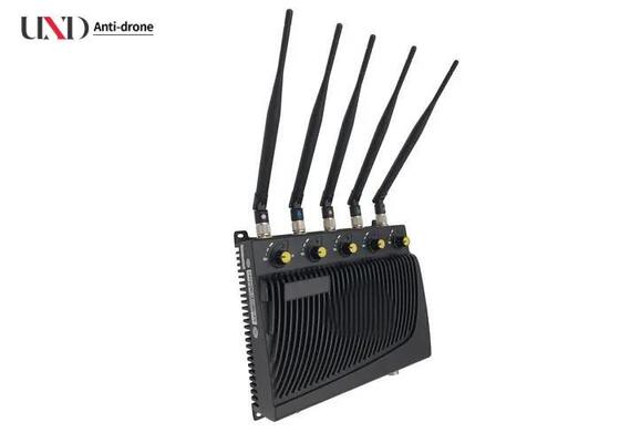 Adjustable RF Signal Five Band Blocker 12Watt High Power Cell Phone Signal Jammer