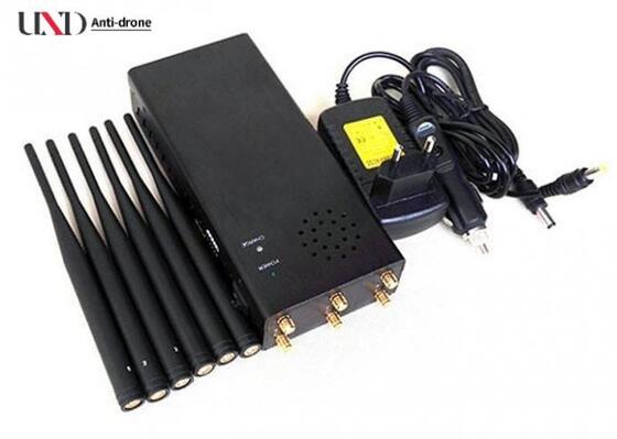 5W High Power 2G 3G Mobile Phone Signal Jammer With 6 Antennas for Effective Cell Phone Blocking