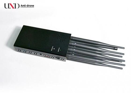 3 Hours Working Time Portable Signal Jammer Blocks WiFi GPS and Cell Phone Signals