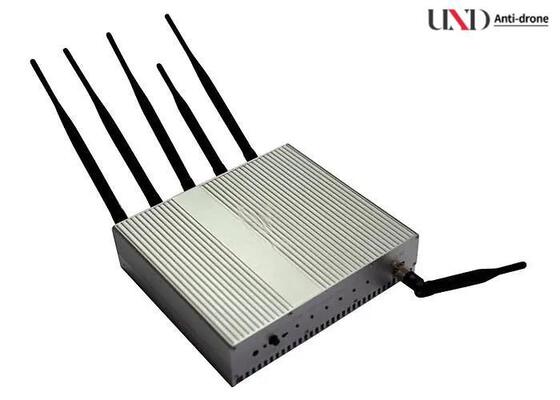 40m Jamming Range 15W Output Power VHF UHF Portable Signal Jammer Cell Phone Blocker