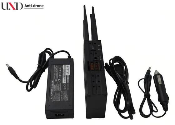 6 Antennas Handheld Signal Jammer with 3Watt High Power to Block All American Frequency Bands