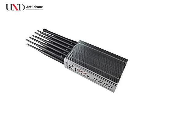 Portable Signal Jammer with 12 Antennas and 8.4W Jamming Power for 20m Range Cell Phone Blocker