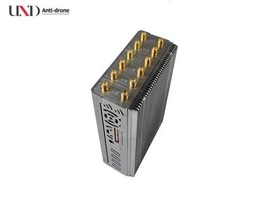 Portable Signal Jammer with 12 Antennas and 8.4W Jamming Power for 20m Range Cell Phone Blocker