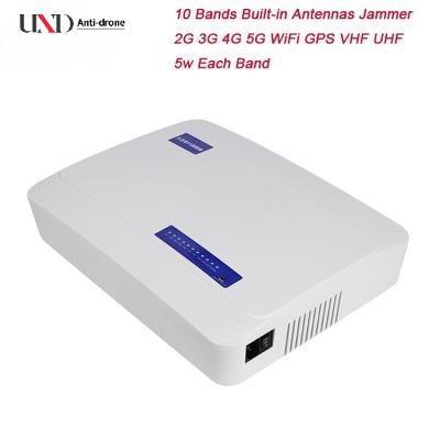 10 Antennas Cell Phone Reception Blocker 50W High Power Wifi Signal Blocking Device