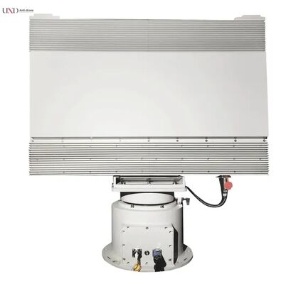 X Band frequency 360° azimuth coverage air surveillance radar with 5km drone detection range for perimeter security