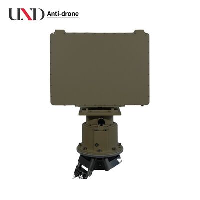 1.5KM - 3.5KM Counter Drone Radars Ku Band DBF Radar With 360 Azimuth Coverage