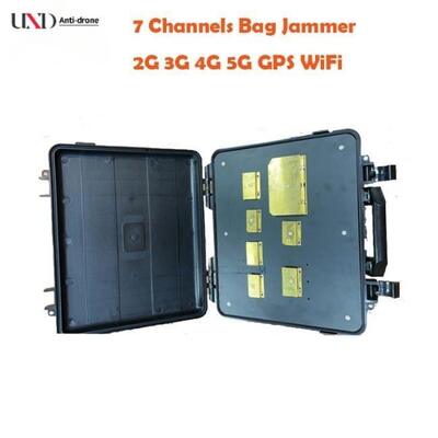 70W High Power 7 Channels Mobile Phone Signal Jammer with 5-30 Meter Range Wireless Signal Blocker