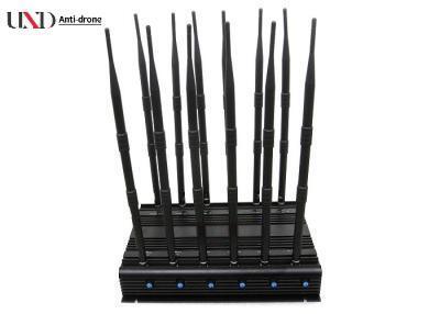 30 Watt Mobile Phone Signal Jammer with Good Cooling System and Adjustable Power for 315MHz / 433MHz