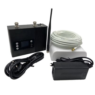 Dual Band 900/2100MHz Signal Booster with 75dB Gain and 23dBm Output Power Cell Phone Signal Amplifier