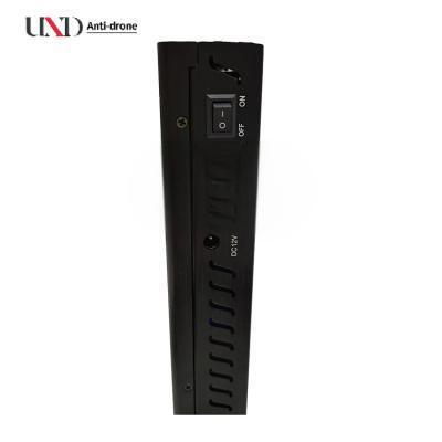 100m Range Portable Signal Jammer with 8000mAh Battery and 3 Bands for Mobile Phone Blocking