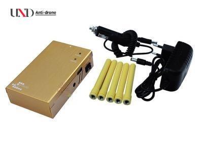 5 Channels Light Weight Portable Signal Jammer with Built-in Battery for GPS 2G 3G Blocking