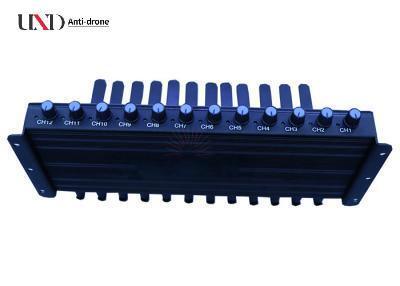 Power Adjustable 12 Channels Mobile Phone Signal Jammer with 5.8G Frequency Wireless Signal Blocker