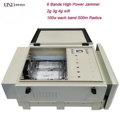 600W Power 6 Bands Waterproof Prison Signal Jammer for Mobile Phone Signal Blocking