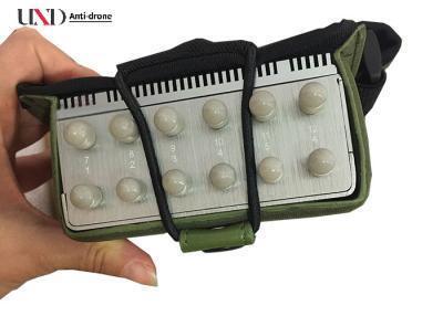 Portable Signal Jammer with 7.4V 10000mAh Battery 12PCS 2dBi Antennas and 8.4W High Power for Secure Communication Blocking