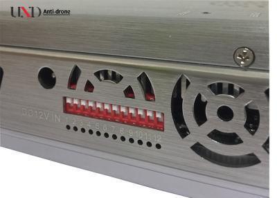 Portable Signal Jammer with 7.4V 10000mAh Battery 12PCS 2dBi Antennas and 8.4W High Power for Secure Communication Blocking