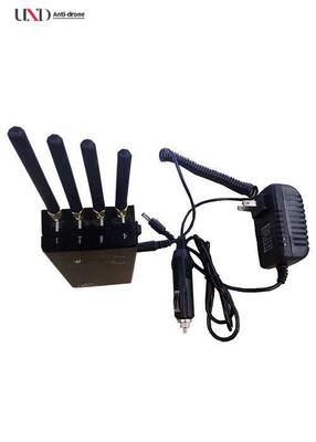 2W 4 Bands Portable Signal Jammer with 1.5 Hours Working Time for Meeting Rooms