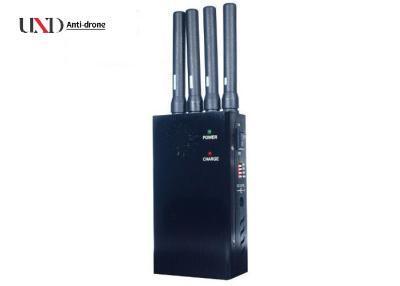 2W Power Portable Signal Jammer with 4PCS Thick Antennas and 10m Shield Range Handheld Jammer