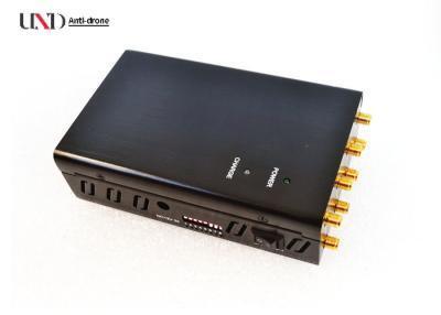 Portable Signal Jammer with 8 Omni Antennas 4W Output Power and 20m Jamming Range for Mobile Phone Blocking