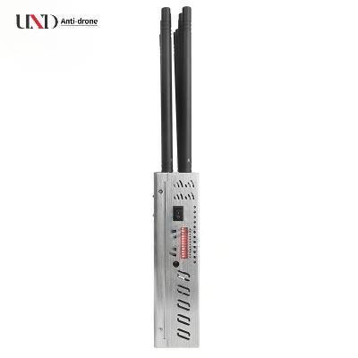 12 Bands 20W Power Handheld Signal Jammer with 20m Radius for 2G 3G 4G 5G WiFi GPS Lojack VHF UHF