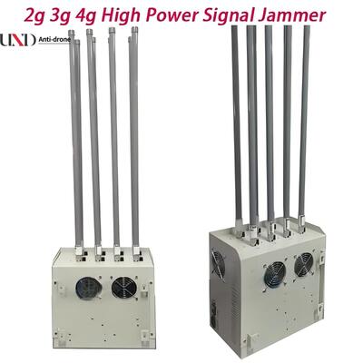 240W Prison Jammer System 8 Channels 2G 3G 4G Jammer With 100m Distance