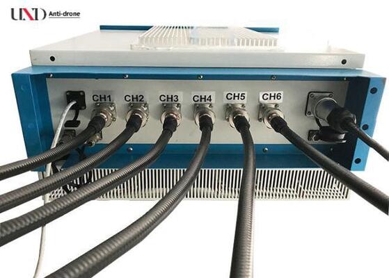 600W High Power Prison Cell Phone Jammer with 6 Channels and Remote Control for Secure Facilities