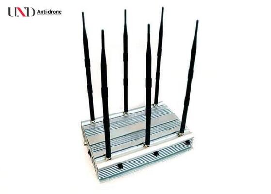 70W High Power Prison Cell Phone Jammer With 4 Cooling Fans And 6 Bands For 3G 4G Signal Blocking