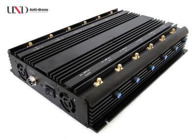 30W Power Wireless Prison Cell Phone Jammer with 12 Antennas Blocking 315MHz 433MHz Frequencies