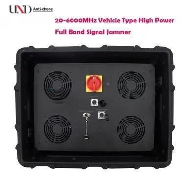 720W Full Band Signal Jammer 20MHz - 6000MHz Vehicle Jammer System With Military Spec Shockproof Case