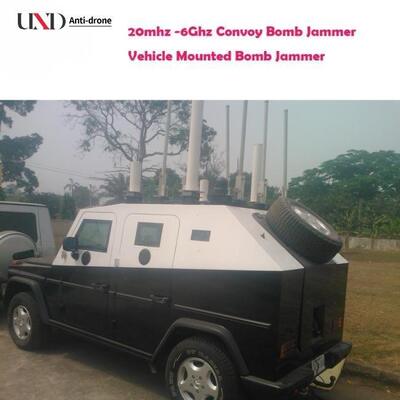 1300W Convoy Bomb Jammer 20MHz - 2700MHz Vehicle Signal Jammer 13 Channels
