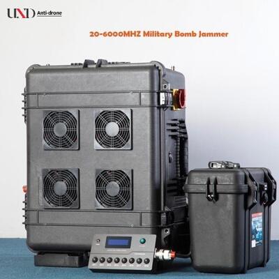 400W Convoy Bomb Jammer 8 Band Manpack Jammer With VSWR Protection and DDS Signal Source