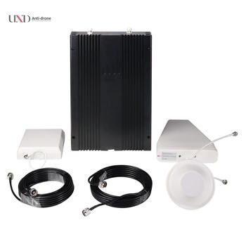 Tri-Band 850/1900/2600MHz Mobile Signal Booster with 23dBm Output Power and 1500-2500sqm Coverage