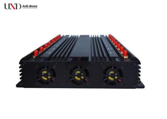 38W Wifi Signal Stopper 16 Channels Wifi Cell Phone Jammer High Power For Secure Areas