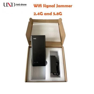 3W WiFi Signal Jammer Handheld Wifi Blocker Jammer With 5200mAH Battery