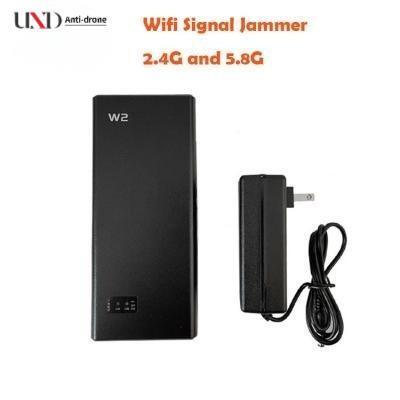 3 Channels Hand Held Jammer Portable Wifi Jammer 20m Range With 4000mAH Battery