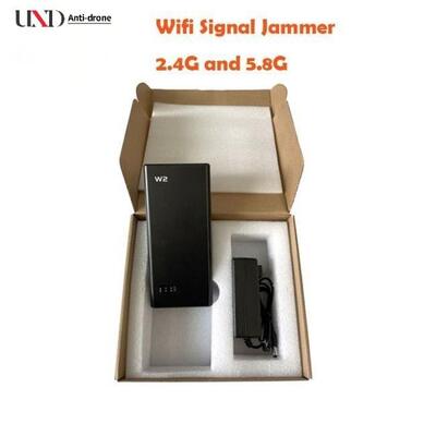 3 Channels Hand Held Jammer Portable Wifi Jammer 20m Range With 4000mAH Battery