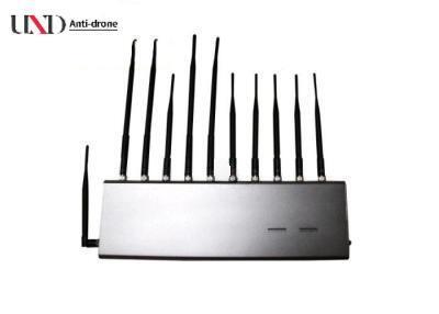 11 Antennas 22W High Power Wifi Signal Jammer with 25m Jamming Radius for Secure Areas