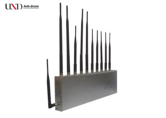 11 Antennas 22W High Power Wifi Signal Jammer with 25m Jamming Radius for Secure Areas