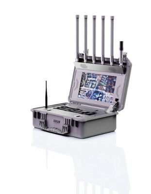 Portable 100MHz~6GHz 1-5KM Drone Detection and GPS Spoofing All-in-One Anti-Drone System