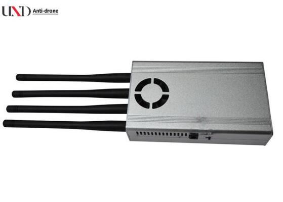 8 Bands 6.5W Portable Wifi Signal Jammer with 4 Antennas for Professional Cell Phone Jamming