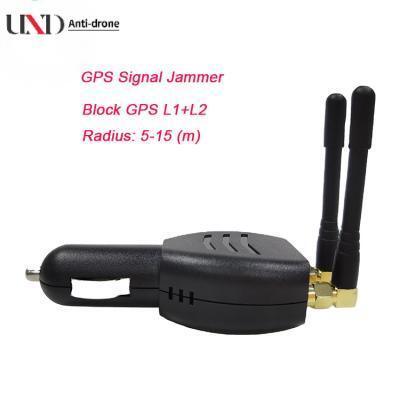 2 Antennas Cell Phone GPS Jammer Light Weight Mini GPS Jammer With Omni Antenna