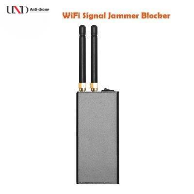 2 Antennas 1200mAh Battery 10m Radius WiFi GPS Signal Jammer and GPS Signal Blocker