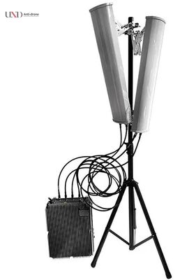 Law Enforcement Anti-Drone System with 3km Detection Range, 360 Degree Monitoring, and RF Neutralization