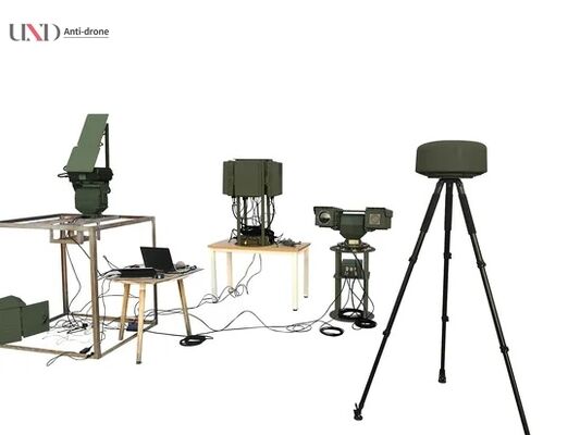 Anti-drone system with 3km detection range RF neutralization and 360 degree monitoring for comprehensive drone defense