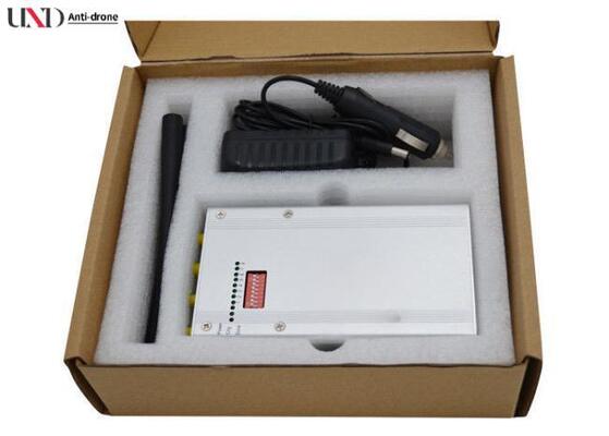 6.5W High Power Cell Phone GPS Jammer with 4 Antennas and 8 Bands Frequency RF Signal Blocker