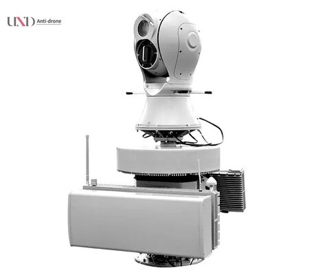 Anti-drone system with 3km detection range, 360 degree monitoring, and RF neutralization for comprehensive drone defense