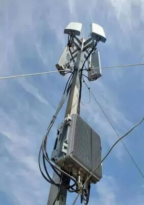 Anti-drone system with 3km detection range, 360 degree monitoring, and RF neutralization for comprehensive drone defense