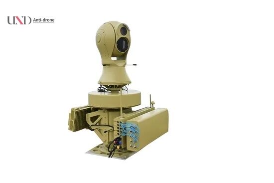Anti-drone system with 3km detection range, 360 degree monitoring, and RF neutralization for comprehensive drone defense